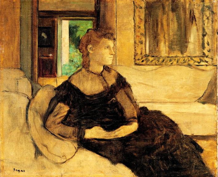  埃德加·德加 Edgar Degas—— Théodore Gobillard夫人